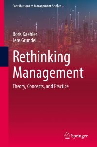 Frontcover of the book "Rethinking Management"