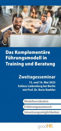 Seminar "Komplementäre Führung in Training und Beratung"